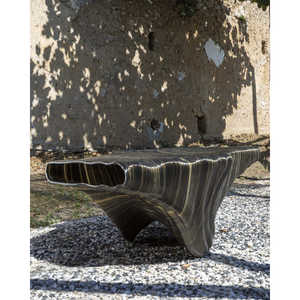 Table basse Made in Italy-Stromboli-Imprimé en 3D-Produit PLA-Pour l'intérieur-Design italien-Orange Full - Product Image 5