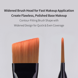 แปรงแต่งหน้ารองพื้นแบบมืออาชีพ ขนแปรงนุ่ม ผลิตจากโรงงานโดยตรง ด้ามจับปรับแต่งได้ บรรจุภัณฑ์และฉลากสินค้าสั่งทำได้ - Product Image 3