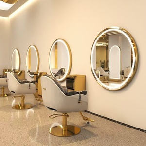 Espejo de Peluquería con Luces LED, Mueble de Salón de Belleza, Precio de Fábrica 2025, Gran Venta - Product Image 4