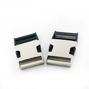 Hebilla de liberación lateral de aleación de zinc, 38 mm de diámetro interior, duradera para bolsos, color plateado K584 - Product Image 2