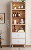 Meuble à vin moderne en bois écologique, étagère de rangement murale pour salon, vitrine, petit et moyen appartement, nouveau pour la maison