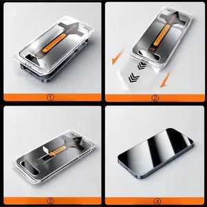 <span class=keywords><strong>Film</strong></span> de Sécurité Professionnel Confidentialité Écran Anti-Espionnage Verre Trempé pour iPhone 17 Pro Max - Product Image 5