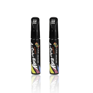 Stylo de retouche de peinture automobile A Color Easy Car Touch Up Paint Pen BS 1 Pure White, pour réparation des rayures de carrosserie, à base d'eau, avec cire, réparation automobile DIY - Product Image 4