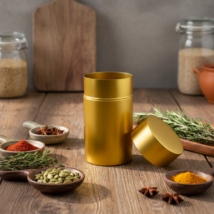Envases Metálicos Exteriores de Aluminio para Té, Latas de Té de Flores, Reciclables y Ecológicos, Envases Vacíos para Café y Aperitivos - Product Image 1