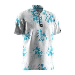 Chemises de golf pour hommes à manches courtes, à fleurs, performantes et respirantes - Product Image 3
