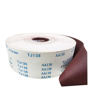 Vendita diretta in cina 6in * 85M ossido di alluminio abrasivo panno smerigliato rotolo di sabbia panno in foglio - Product Image 3