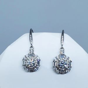 Fabrik Großhandel Trendy 925 Sterling Silber Moissan ite Ohrringe D Farbe 0,5 Karat Diamant <span class=keywords><strong>Tester</strong></span> für Frauen Geschenks chmuck - Product Image 3