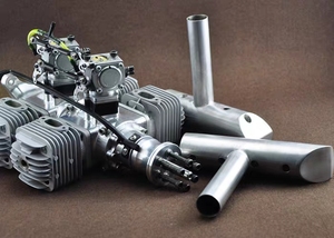 Aereo RC <span class=keywords><strong>a</strong></span> Ala Fissa Grande con Motore <span class=keywords><strong>a</strong></span> Benzina <span class=keywords><strong>a</strong></span> Quattro Cilindri da 128CC, Modello di Aeromobile Telecomandato ZLD - Product Image 2