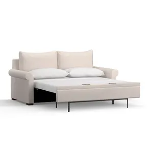 SCIHOME Bedroom Furniture Adjustable Extendable Luxury Fabric Folding Sofa Bed