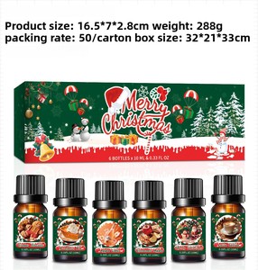 Juego de Aceites Esenciales para Aromaterapia, Solubles en Agua, 10 ml, en Caja de Regalo, 6/8/12 Botellas, OEM, Gran Venta - Product Image 6