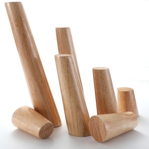 Gambe per Mobili <span class=keywords><strong>in</strong></span> <span class=keywords><strong>Legno</strong></span> Massello XUDAN, <span class=keywords><strong>Piedi</strong></span> Conici Inclinati per Divano, Letto, Armadio, Tavolo, Sedia, <span class=keywords><strong>Piedi</strong></span> Inclinati per Cucina, Patas Madera - Product Image 2
