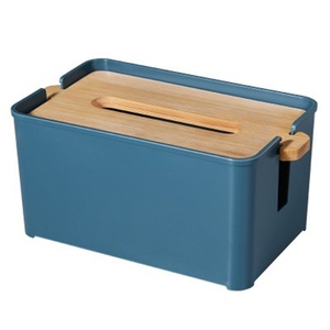 Caja de pañuelos GREENSIDE con tapa elevable, nanomaterial flotante para el hogar, almacenamiento multiusos para mesas de centro en la sala de estar - Product Image 1