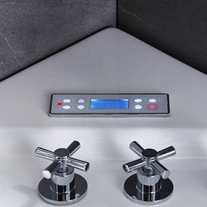 Baignoires autoportantes, baignoire à hydromassage, jets de massage en acrylique, baignoire ronde, design spa - Product Image 5