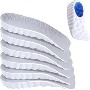 Semelles intérieures invisibles pour augmenter la taille, rehaussement de 3 cm pour chaussures homme et femme, coussin caché pour augmenter la taille, mousse EVA PU souple à mémoire de forme - Product Image 6