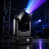 Projecteur LED Bluemoon 300W BSW à tête mobile 540 degrés DMX512 Beam Spot Wash pour discothèque, théâtre, location, fête, DJ, bars