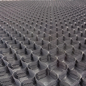 Géocell en plastique HDPE texturé et perforé, prix fabricant, grille de <span class=keywords><strong>gravier</strong></span>, géocell pour route - Product Image 6