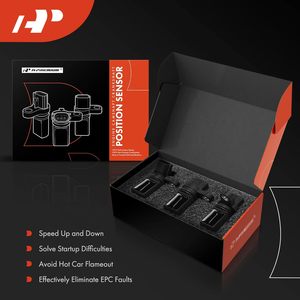 เซ็นเซอร์ตำแหน่งเพลาข้อเหวี่ยงและเพลาลูกเบี้ยว A-Premium 3.5L V6 สำหรับรถยนต์นิสสัน อินฟินิตี้ แบบยึดหน้าแปลน - Product Image 2