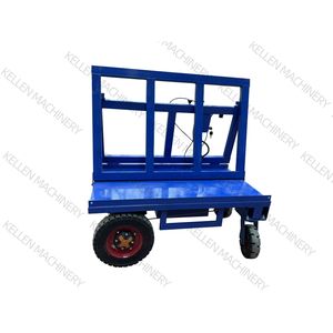 120*70cm chargement 500kg un chariot de transport de verre de chariot de cadre chariot mobile de transport de verre - Product Image 2