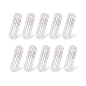 แคปซูลเปล่า HPMC ขนาด 000 00 0 1 2 3 4  แบบใสและแบบมีสี  แคปซูลพืช แคปซูลแข็งวีแกน - Product Image 4