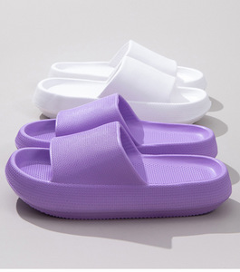 Ciabatte Unisex Ultra Imbottite con Suola Spessa in Filato, Antiscivolo e ad Asciugatura Rapida, per Doccia e Bagno - Product Image 6