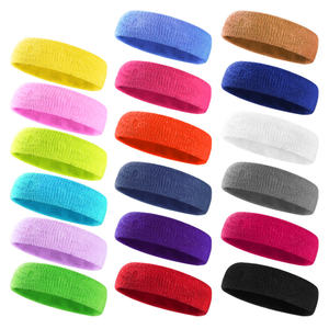 أويلكس-عصابة رأس لتمارين اليوجا, مجموعة أربطة رأس اليوغا الملونة ، ألوان سادة ، مطبوعة حسب الطلب ، يمكن استخدامها في كرة السلة - Product Image 1