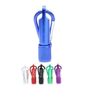 2026 <b>Mini</b> Pocket Flashlight <b>Keyring</b> Custom Logo Advertising Indoor Outdoor Camping Torch Led Metal Keychain - Product Image 2