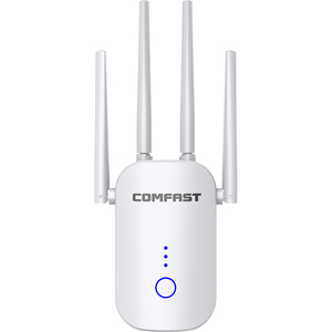 COMFAST <span class=keywords><strong>WIF</strong></span> CF-WR758AC OEM ODM double bande 2.4 & 5.8GHz 1200Mbps Wifi Signal Booster sans fil WiFi répéteur diffuseur - Product Image 1