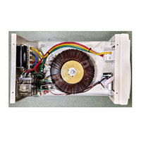 Stabilisateur de tension automatique monophasé de type relais/microprocesseur SDR-8000VA, 10000VA, régulateur AVR 220/230VAC avec affichage LED