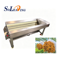 Industriële machine voor het poetsen en reinigen van dadels uit Saoedi-Arabië, droogreinigings- en polijstapparatuur voor dadels.