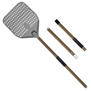 Accessori per pala per buccia per Pizza pasticceria pasticceria manico lungo pala per Pizza accessori per cottura in alluminio - Product Image 2