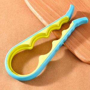 Ouvre-boîte multifonctionnel quatre en un ouvre-bouteille de boisson bouchon Twister quatre positions ouvre-boîte anti-dérapant bouchon Twister - Product Image 2