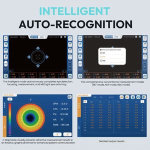 Equipo de Diagnóstico Visual Aist Optics, Autorrefractómetro RMK-900, Función Completamente Automática, Queratómetro de Alta Precisión - Product Image 4