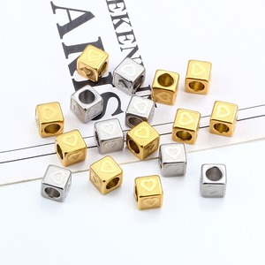 European Cube Dice Charm Bead – Spacer For Snake Chain Bracelets, Fits Pandora, Chamilia & More