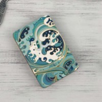 Personalisierter Magnetischer Nadelhalter aus Holz mit Individuellem Muster für Nähen und Stricken