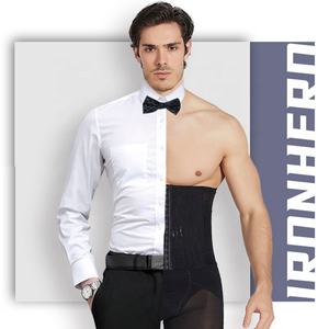 3082 reductor de Abdomen cinturón Delgado Faja Shapewear alta compresión Shaper modelado Correa entrenamiento faja cintura entrenador corsé <span class=keywords><strong>para</strong></span> <span class=keywords><strong>hombres</strong></span> - Product Image 5