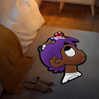 Tapis imprimés en 3d, anime, tapis de luxe en forme personnalisée, tapis lavable et personnalisé, tapis de chambre à coucher et de salon de dessin animé