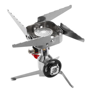 Réchaud de <span class=keywords><strong>camping</strong></span> en métal portable de haute qualité 3000w pour la cuisson Mini réchaud de randonnée à gaz pliant - Product Image 3