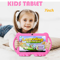 El Mejor Regalo Tablet para Niños de 7 Pulgadas 2GB 32GB con Aplicaciones Educativas Preinstaladas Pantalla IPS 1024*600 Android 12 Tablet Pc para Niños