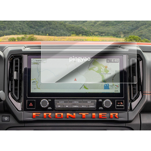 Autocollants de voiture, protection d'écran numérique Carplay, <span class=keywords><strong>film</strong></span> protecteur en verre trempé, accessoires de véhicule pour NISSAN Frontier 2026 - Product Image 1