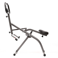 Jambes et fessiers façonnant Squat Assist Trainer Row Rider Machine Total Power Body Crunch avec affichage de compteur
