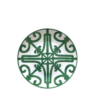 ชุดจานชามอาหารจานจานจานรับประทานอาหารสีเขียวแบบใหม่ - Product Image 4