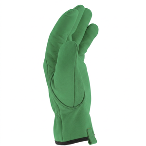 Gants de travail en cuir de vachette robustes et confortables pour la construction et l'entrepôt - Product Image 3