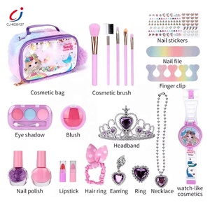 Chengji çocuklar makyaj oyuncaklar Juguetes De Maquillaje Diy moda güzellik kozmetik oyuncak tırnak makyaj oyna Pretend çocuklar Set - Product Image 4