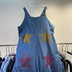 Tuta da Donna Estiva 2025 Nuova Collezione Moda Vintage a Vita Alta, Vestibilità Ampia e Gamba Larga, Stile Slim-Fit - Vendita all'Ingrosso per Boutique - Product Image 2