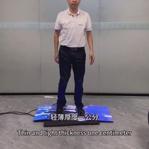 Trong nhà siêu mỏng xách tay linh hoạt LED từ treo tường LED hiển thị với trường hợp LED Con lăn màn hình màn trập - Product Image 3