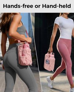 Sac de sport magnétique en néoprène avec 3 aimants intégrés, porte-bouteille et poches pour téléphone – Solution de transport pratique et confortable - Product Image 4
