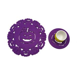 Sous-verres en feutre absorbant multicolore écologique de haute qualité - Product Image 6