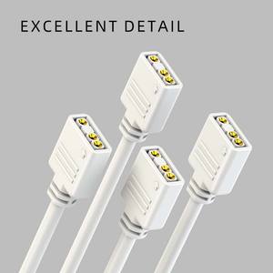 ราคาถูก <span class=keywords><strong>COOLMOON</strong></span> คอมพิวเตอร์สําหรับเล่นเกมพัดลม ARGB สายเคเบิลแยกซิงค์ 5V 3Pin <span class=keywords><strong>rgb</strong></span> 1 ถึง 2 ARGB SYNC <span class=keywords><strong>HUB</strong></span> Transfer สายเคเบิลต่อขยาย Argb - Product Image 5