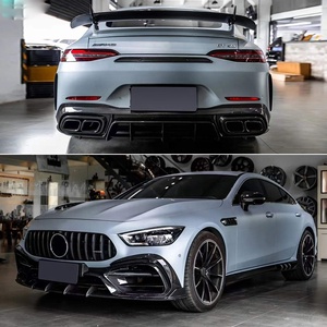 Kit de Fibra de Carbono TOPCA Modificado para <span class=keywords><strong>Mercedes</strong></span>-Benz AMG <span class=keywords><strong>GT</strong></span> 50 53 <span class=keywords><strong>63S</strong></span>, Alerón Delantero y Trasero, Spoiler para Auto - Product Image 6