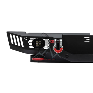 Parachoques Trasero de Acero de Alta Calidad <span class=keywords><strong>Serie</strong></span> B10 Todoterreno Resistente -Nissan NP300 Frontier 2015-2020  Anillos en D Luces LED - Product Image 2